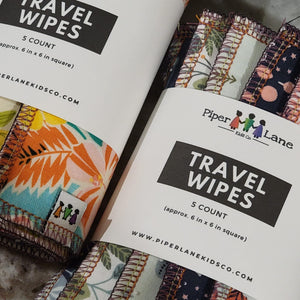 PLKC "Mystery Pack" Reusable Travel Wipes - 5pk