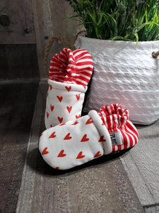 PLKC Hearts & Stripes Mocc