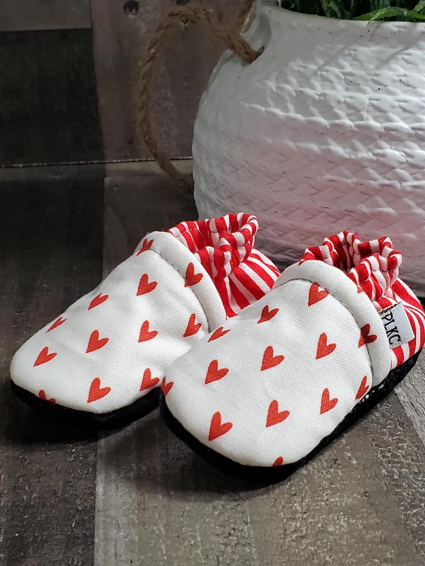 PLKC Hearts & Stripes Mocc