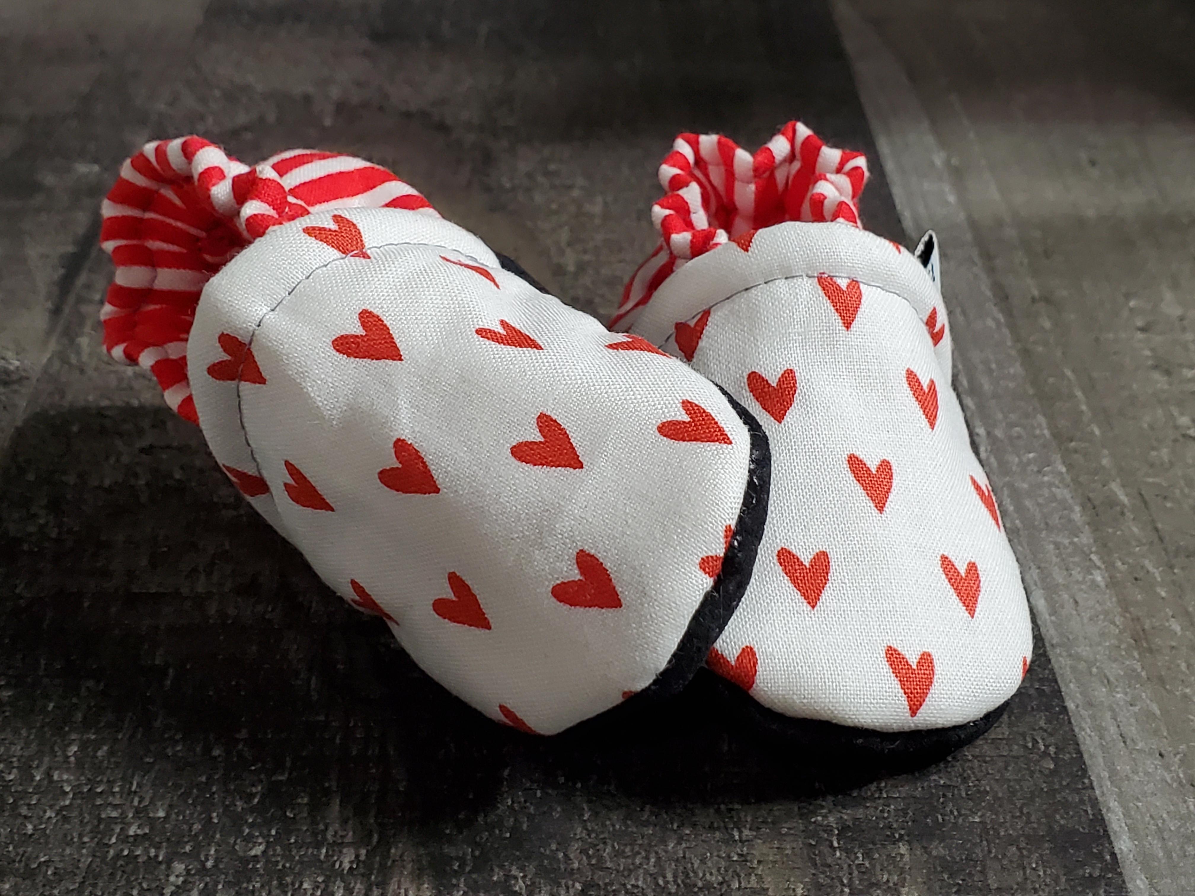 PLKC Hearts & Stripes Mocc