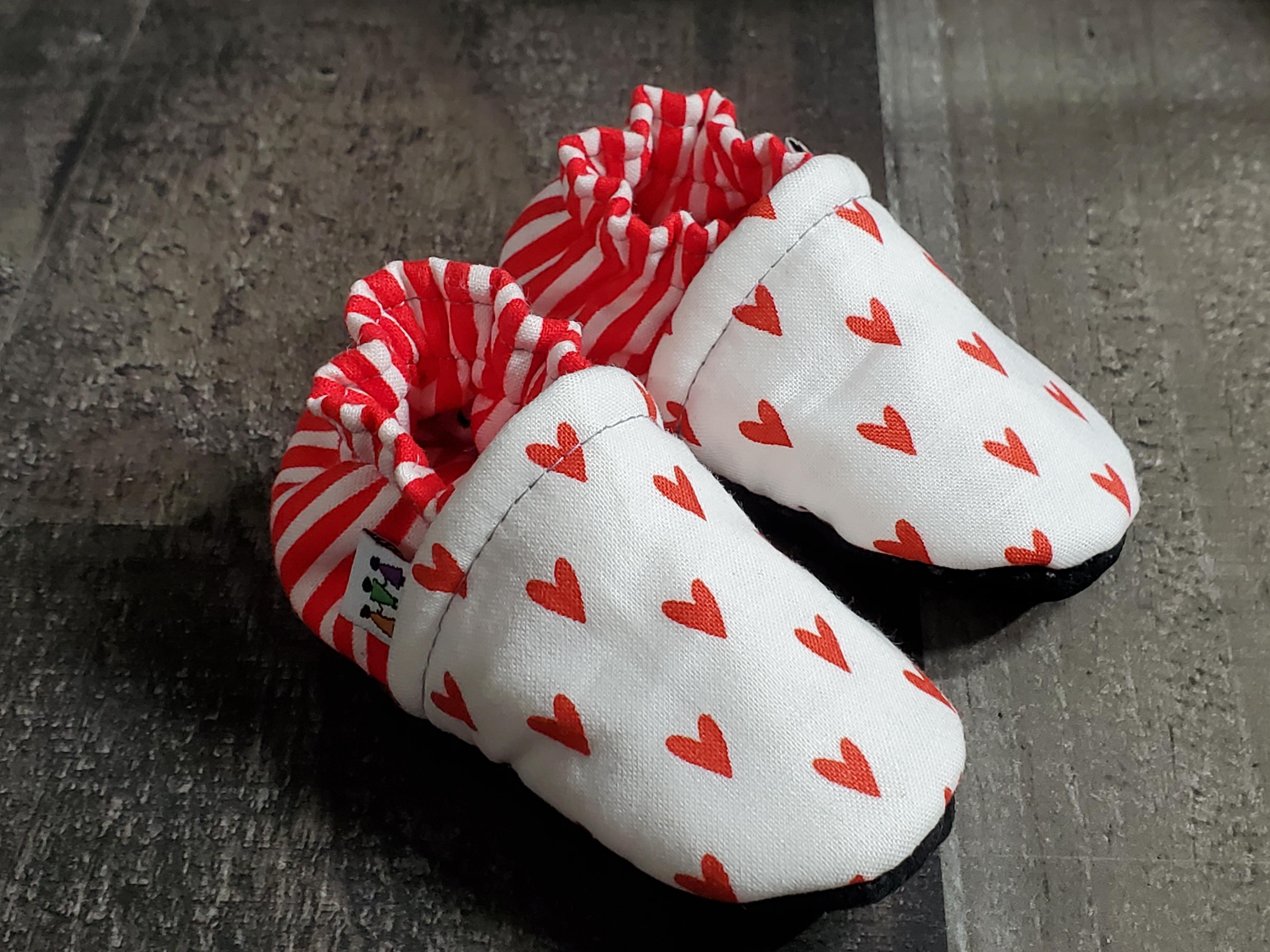 PLKC Hearts & Stripes Mocc