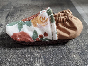 PLKC Brown Floral Mocc