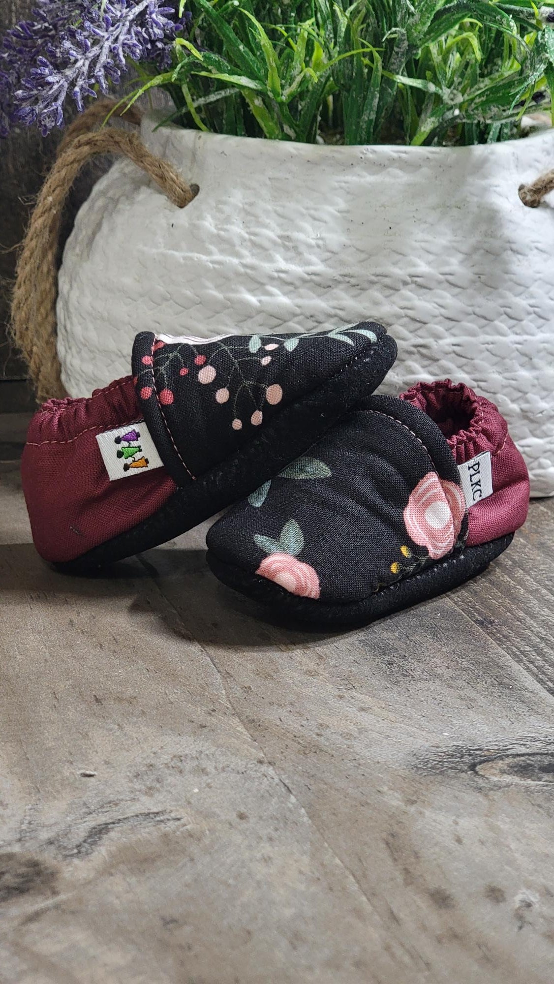 PLKC Mauve Floral Mocc