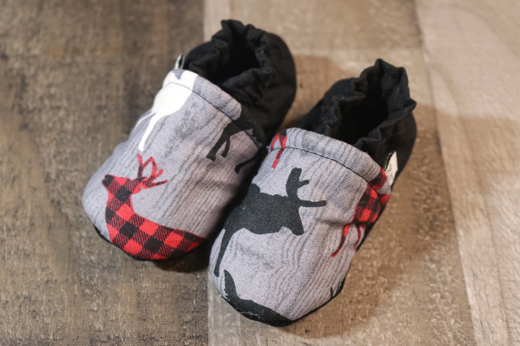 PLKC Gray Reindeer Mocc